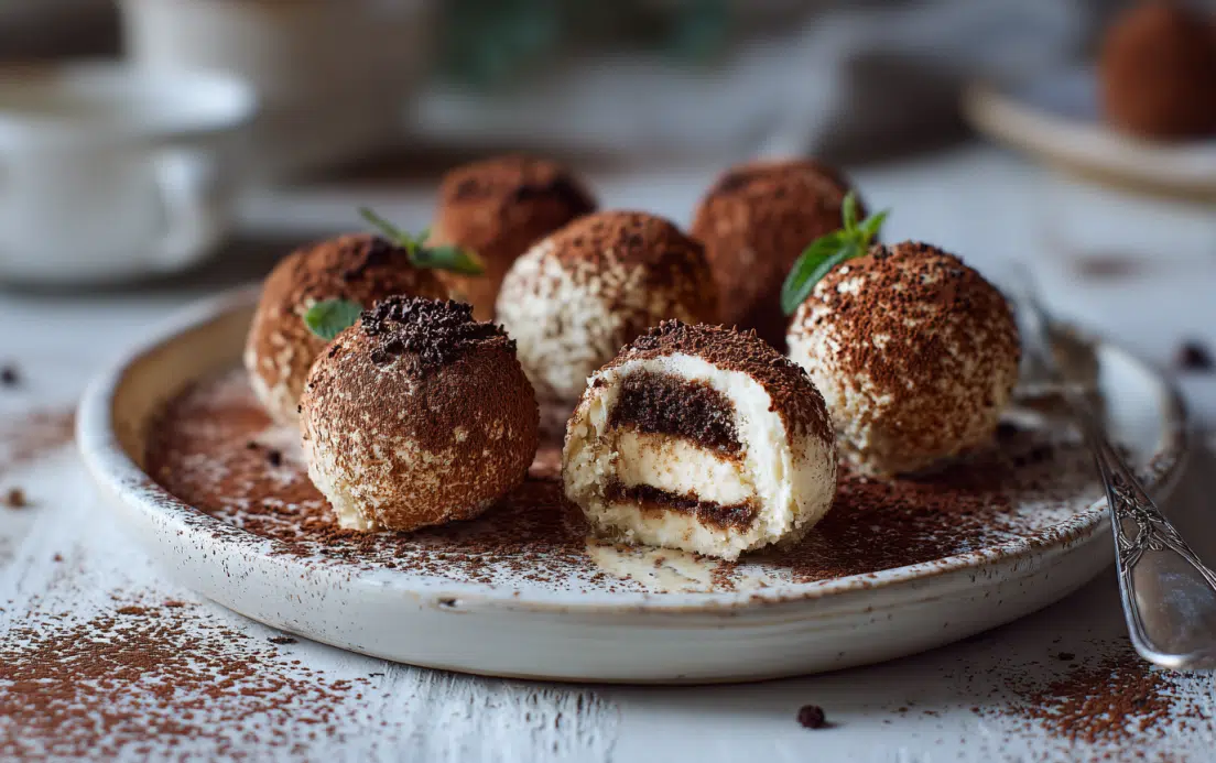 10 Minute Tiramisu Balls