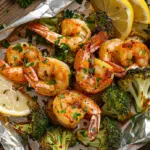 Baked Shrimp and Broccoli Foil Packs A Simple, Flavorful Dinner with No Fuss