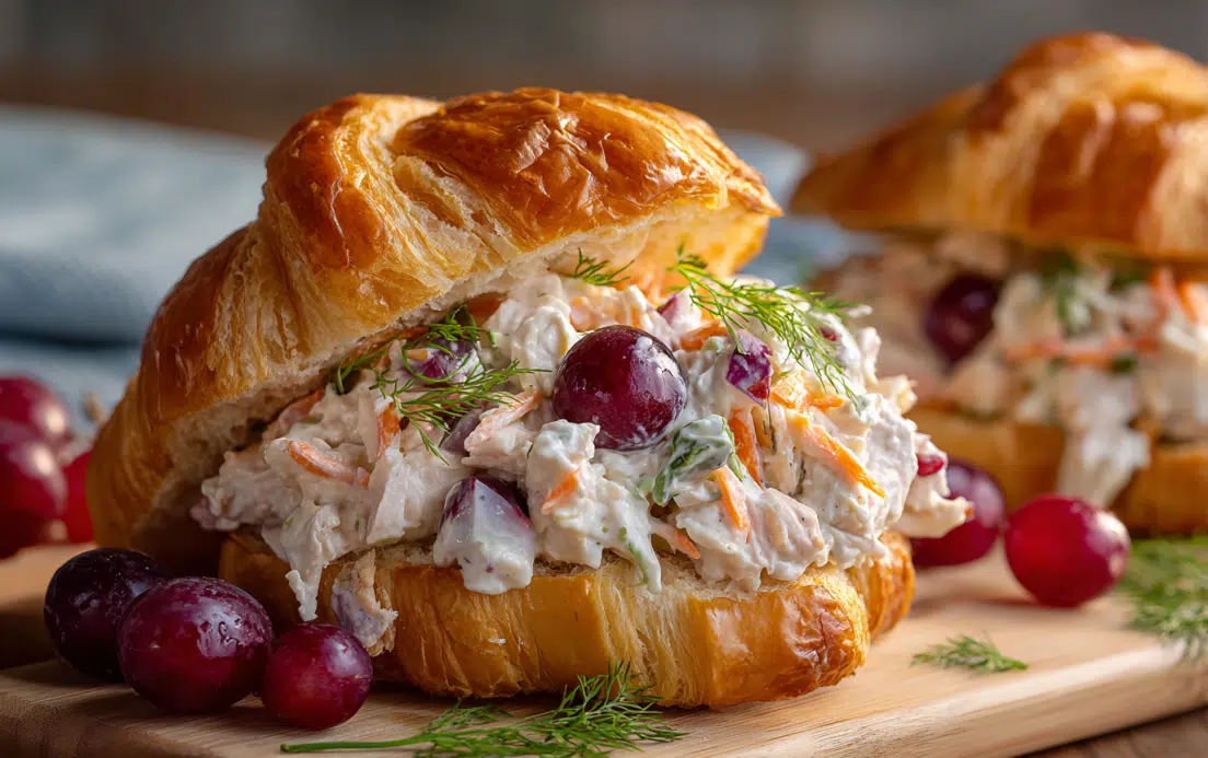 Easy Chicken Salad with Grapes
