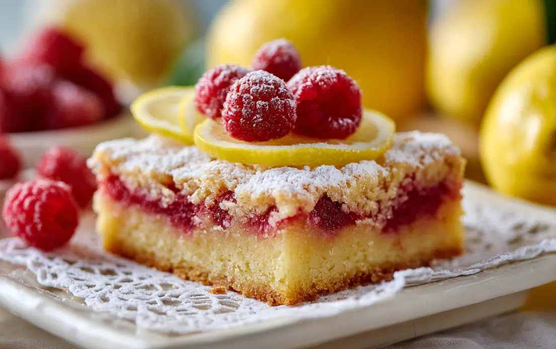 Raspberry Lemon Bars