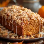 Easy Pumpkin Bread with Maple Glaze