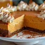 Easy Pumpkin Cheesecake Recipe with Speculoos Cookie Crust