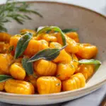 Easy Pumpkin Gnocchi with Sage Butter