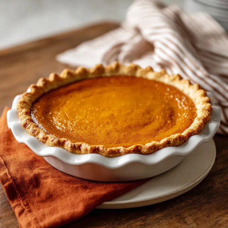 Easy Pumpkin Pie Recipe – Silky and Delicious