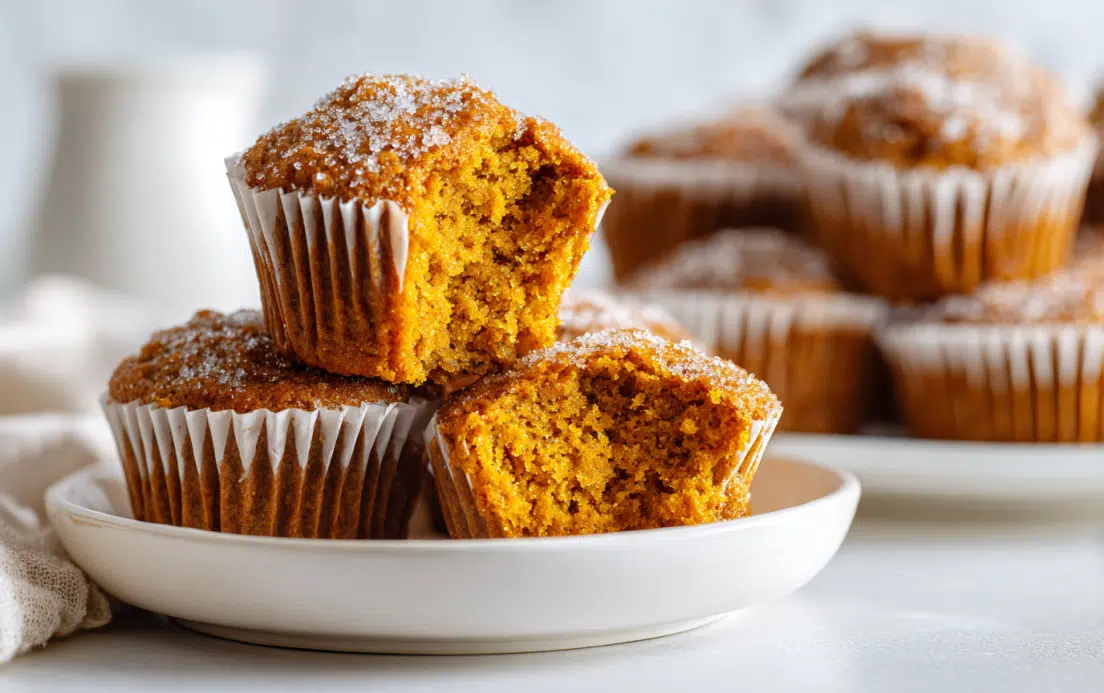 Greek Yogurt Kodiak Pumpkin Muffins