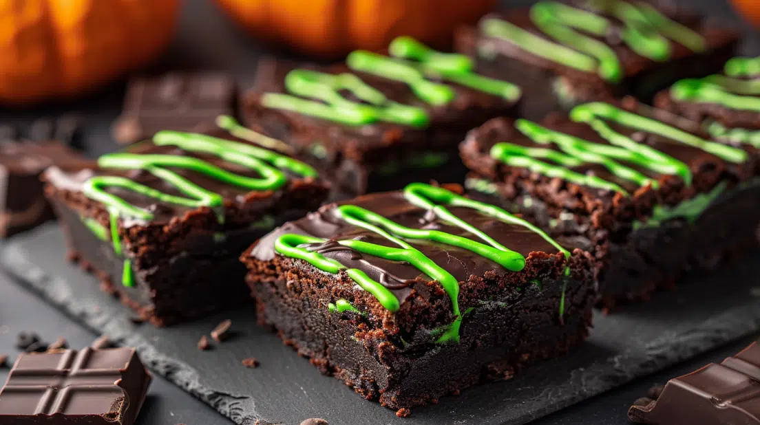 Green Monster Brownies