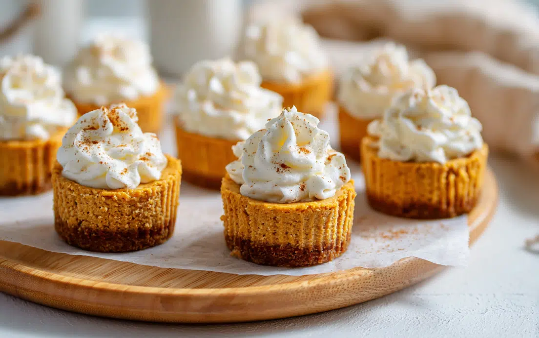 Mini Pumpkin Cheesecake