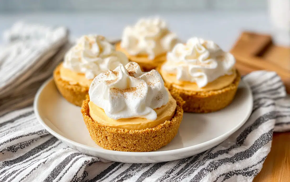 Mini Pumpkin Marshmallow Pies