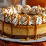 No Bake Cream Cheese Pumpkin Pie