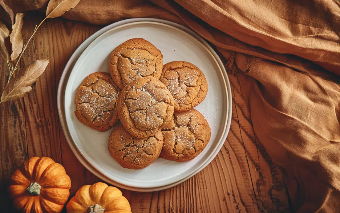 Soft and Chewy Pumpkin Cookies