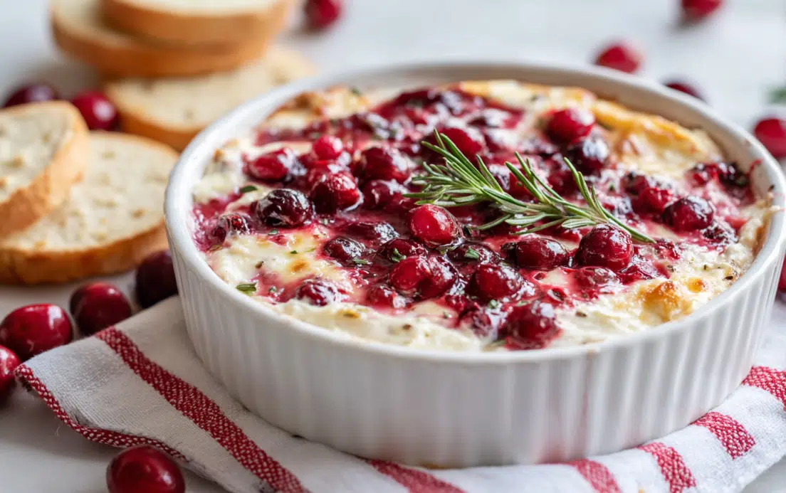 Best Baked Cranberry Cream Cheese Dip Recipe