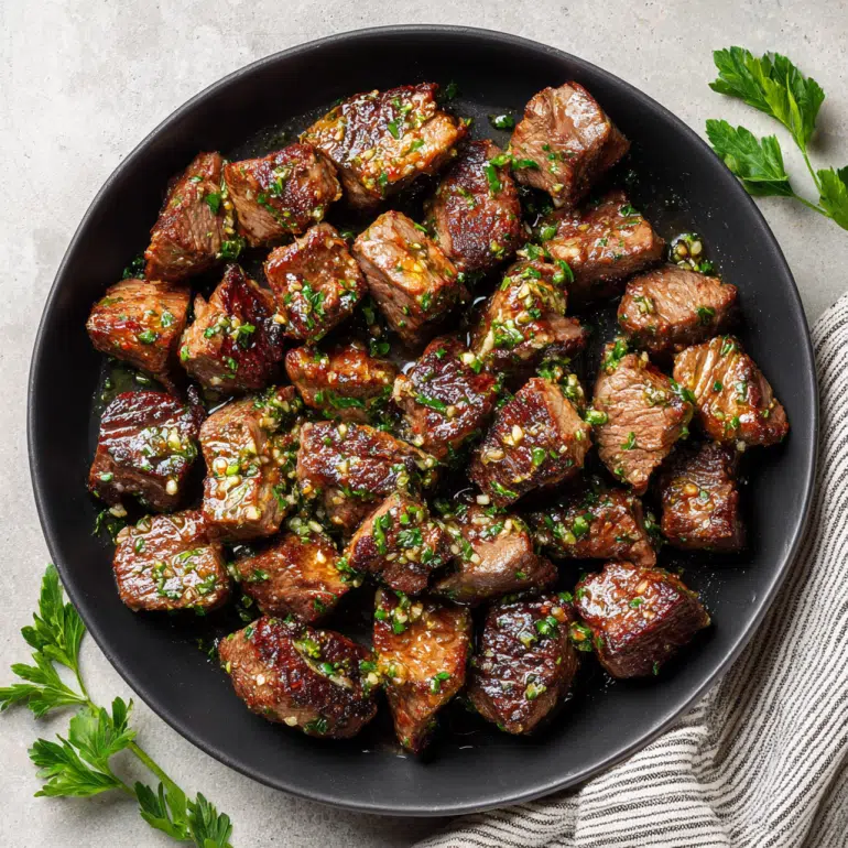 Garlic Butter Steak Bites
