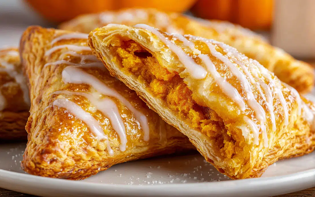 Puff Pastry Pumpkin Turnovers